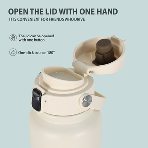 Termo de Acero Inoxidable 304 Aislado al Vacío de 1000 ml, Ecológico, con Tapa Magnética y Asa Ergonómica para Uso en Exteriores, Mantiene la Temperatura de 12 a 24 Horas - Product Image 4