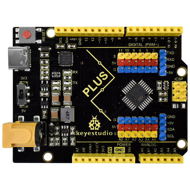 Keyestudio Development Board Plus Board Type C USB Cable Electronic Kit Diy PLUS Development Board