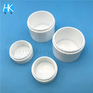 <span class=keywords><strong>Creuset</strong></span> de réservoir de pot de meulage de <span class=keywords><strong>moulin</strong></span> en céramique de zircone de bonne ténacité polie élevée - Product Image 4
