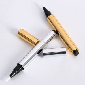Stylo cosmétique vide en aluminium avec logo personnalisé, 2,8 ml, 4 ml, 6 ml, avec capuchon à vis, impression sérigraphique pour rouge à lèvres, soins des ongles et outils de maquillage - Product Image 1