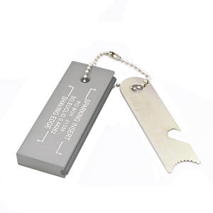 Allume-feu de style Bear Grylls, tige en magnésium, étanche, pour survie en extérieur, taille unique, gris aluminium - Product Image 1