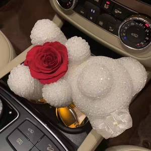 กล่องของขวัญรักษ์โลกขนาด 25 ซม. แบรนด์ Hebei Huiya Diamond & Pearl <span class=keywords><strong>Bear</strong></span> สำหรับเทศกาลตรุษจีน วันแม่ วันพ่อ และวันคริสต์มาส - Product Image 2