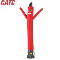 CATC personnalisé PVC gonflable Air danseur couleur impression usine gonflable Tube visage événement utilisation avec ventilateur accessoire