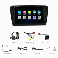 Autoradio Android 15 avec écran tactile Android Auto pour Skoda Octavia A7 2015-2019, lecteur multimédia vidéo, navigation GPS, stéréo