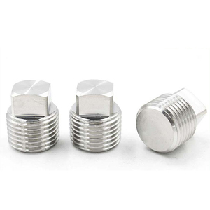 Enchufe <span class=keywords><strong>de</strong></span> cabeza cuadrada <span class=keywords><strong>de</strong></span> <span class=keywords><strong>acero</strong></span> <span class=keywords><strong>inoxidable</strong></span> forjado Enchufe sólido <span class=keywords><strong>de</strong></span> <span class=keywords><strong>ROSCADO</strong></span> <span class=keywords><strong>MACHO</strong></span> Npt <span class=keywords><strong>de</strong></span> 3/4'' - Product Image 2