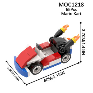 Nuevo modelo clásico de ladrillos para niños, juguete electrónico y de construcción a escala 1:36 para niños de 5 a 7 años - Product Image 3