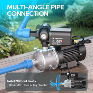 Bomba de Agua Automática TiHpumpz de 2, 3, 1 y 1.5 HP para Uso Residencial en Toda la Casa - Product Image 6
