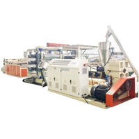 Ligne de production d'extrusion de feuilles de PVC transparentes