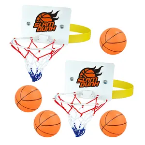 迷你灌篮篮球游戏可调高架篮球板玩具儿童生日礼物体育派对主题