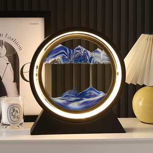 Reloj de Arena Dinámico 3D Creativo al por Mayor, Decoración de Pintura de Arena Movediza 3D, Decoración de Mesa para el Hogar - Product Image 1