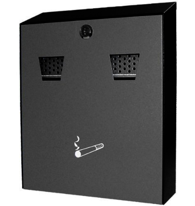 Металлический Настенный домашний квартира ящик сигареты публичного места стоящую пепельницу на открытом воздухе