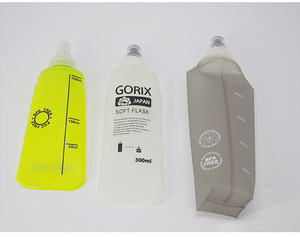 Botella de Agua Plegable de Silicona Libre de BPA, Botellas de Agua de Silicona Personalizadas de 300 ml y 500 ml, Bolsa de Agua para Correr - Product Image 6