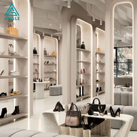 Présentoir Moderne pour Sacs à Main Féminins, Étagère de Présentation de Sacs, Mobilier de Décoration, Conception de Comptoir pour Aménagement de Magasin de Sacs