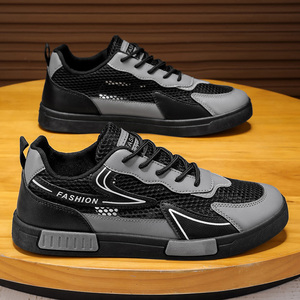 Gran oferta, zapatos deportivos informales, transpirables, de malla fina, antideslizantes, resistentes al desgaste, cómodos zapatos de suela blanda para correr para <span class=keywords><strong>hombre</strong></span> - Product Image 2
