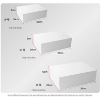 Boîte cadeau magnétique pliable, réutilisable, écologique, de luxe, personnalisée, emballage élégant pour foulards en soie, vêtements, cadeaux