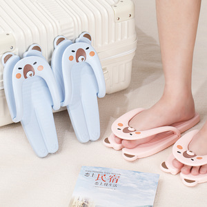 Chanclas Plegables Kapibala para Viaje, Antideslizantes, Ligeras, para Verano, Hotel, Playa, Uso en Exteriores, para Adultos, Rosa, Azul Cielo, Marrón - Product Image 2