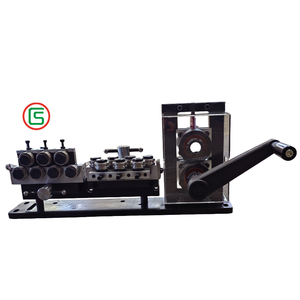 2mm, 4mm ve 6mm Metal tel malzemeler için 14 tekerlekli el krank hassas düzleştirici - Product Image 3