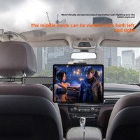 Support de téléphone universel pliable et créatif pour voiture, fixation rapide, pour utilisation sur lit ou siège arrière – Idéal pour téléphones et tablettes