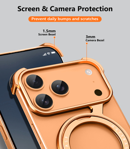 OATSBASF Z hình kim loại trường hợp điện thoại trần thiết bị sốc bằng chứng kim loại Z điện thoại Bìa trọng lượng nhẹ thiết kế độc đáo - Product Image 3