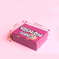 Caja de embalaje de papel portátil ecológica personalizada al por mayor para zapatos de hombre, con laminación mate, grabado en relieve, para calcetines y pieles, con logotipo personalizado