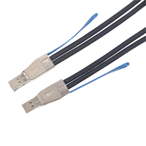 <strong>External</strong> Mini SAS <strong>Cable</strong> SFF-8644 to SFF-8644 12Gbps <strong>External</strong> HD SAS <strong>Cable</strong> 30AWG 1M Factory Wholesale New - Product Image 3