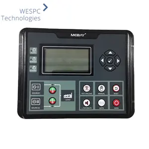 MEBAY ATS520IR otomatik dizel jeneratör kontrolörü çift güç anahtarı ATS kontrol modülü LCD akıllı programlanabilir Panel RS485