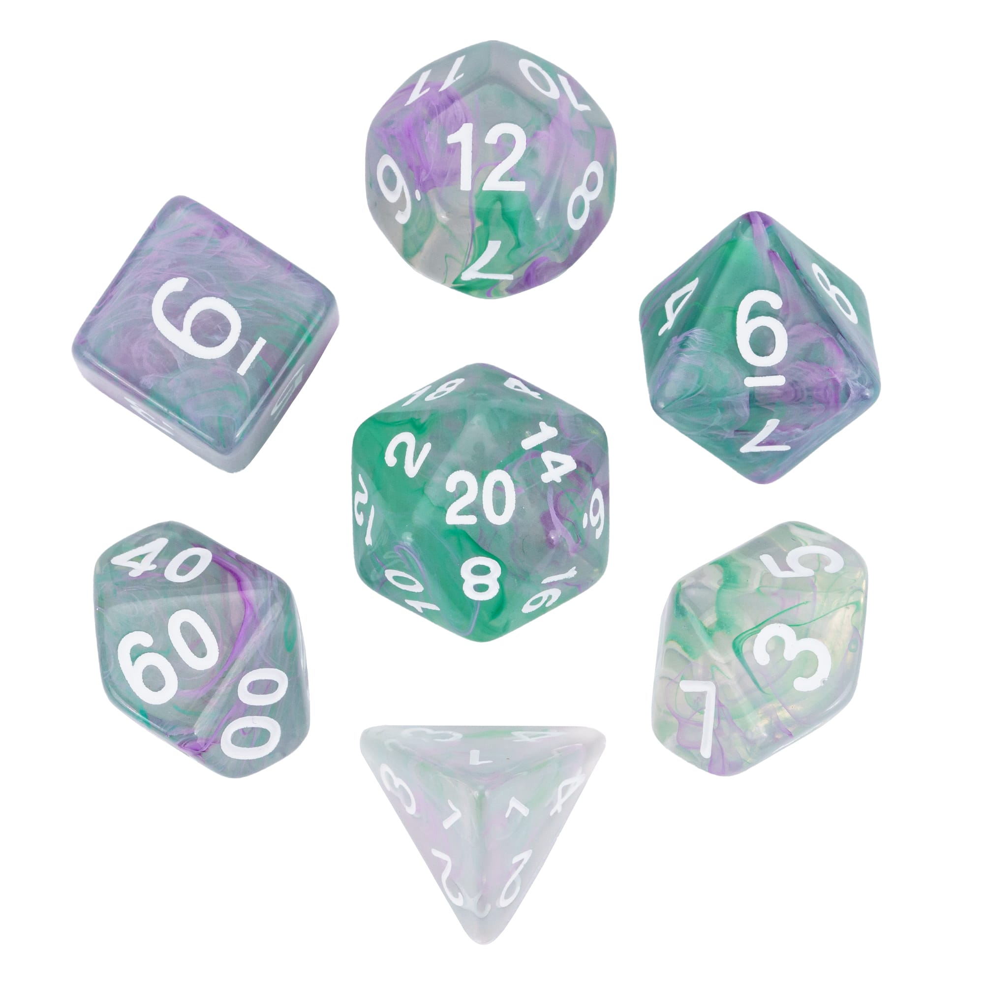 Green and Purple
