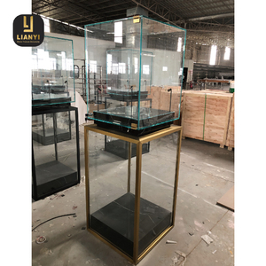Premium Jewelry <b>Showcase</b> Custom with High Clarity Glass LED Lighting Discreet Security for High Quality Jewelry Displays - Product Image 3