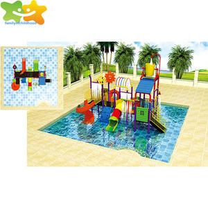 Équipement de parc aquatique Toboggans de parc aquatique en plein air pour enfants Équipement de piscine à vendre - Product Image 6
