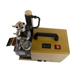 Compresseur d'air électrique PCP |   Pompe à haute pression pour bouteille de plongée sous-marine |   Pompe à air électrique portable pour bouteilles de plongée - Product Image 5