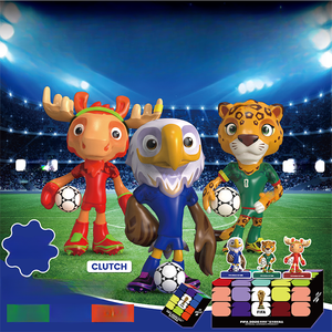 2026 FIFA-Weltmeisterschaftsserie Modisches Fußball-Maskottchen der Weltmeisterschaft in den Vereinigten Staaten, Kanada und Mexiko Fußball-Geschenke - Product Image 4