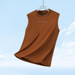 Destaca con tu propio logotipo de marca en este chaleco de algodón Premium para hombre, ideal para eventos corporativos o estilo personal - Product Image 2