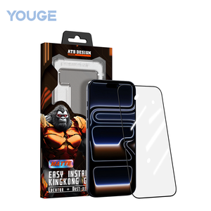 Protector <span class=keywords><strong>de</strong></span> Pantalla <span class=keywords><strong>de</strong></span> Vidrio Templado Mate Anti-Luz Azul para iPhone 17 Air/17 Pro/17 Pro Max, Protección Ocular, Fácil Instalación para Teléfono Móvil - Product Image 1