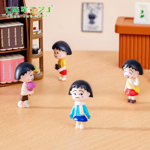 Weijin รูปปั้นมารูโกขนาดเล็กน่ารักภูมิทัศน์ภูมิทัศน์, เครื่องประดับแขวนตกแต่งบ้านตุ๊กตาตั้งโต๊ะขนาดเล็ก - Product Image 2