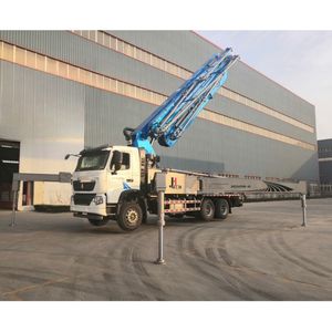 Équipement de béton JIUHE, camion pompe à béton de 30 m, 38 m, 52 m, 58 m, 62 m, 70 m, moteur diesel, pompes de transport de béton - Product Image 4