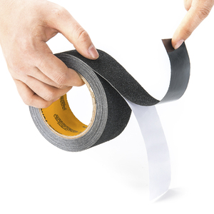 Cintas antideslizantes para escaleras autoadhesivas de color negro de 50 mm y 15 m - Product Image 4