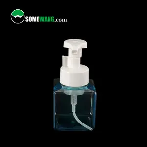 Versatile PET Plastic Bottle with Pump for Hand Soap & Face Clean Screen Printed Surface Liquid Hand Wash