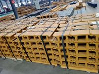 Pièces de rechange pour chenilles de bulldozer OEM&ODM, patins de chenille en acier pour bulldozer CAT D6, pointes de chenille, pièces de rechange robustes
