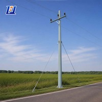 Bras de support en fibre de verre GFRP FRP pour lignes électriques aériennes, poteaux de télécommunications et de services publics, postes de transformation haute tension côtiers FT-190X15