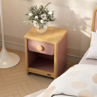 Meuble moderne en gros d'usine Table de chevet en bois massif Armoire de chevet pour enfants Table de chevet pour enfants avec tiroir Armoire pour bébé
