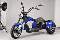 Fabricant de motos électriques Scooter électrique grand siège CEE COC Chopper Scooter électrique à trois roues