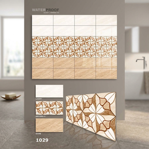 Usine chinoise vente en gros, salle de bains 12*24 céramique adhésif interlock 30*60cm porcelaine céramique sol 300*600 carreaux muraux prix - Product Image 3