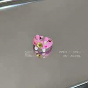 Trending Gothic Boho Joyería de acero inoxidable para hombres Open Sun & Moon Pearl Rings Venta caliente al por mayor - Product Image 1