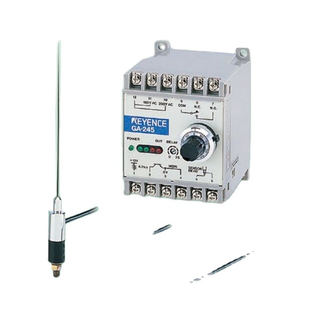 Keyence GA-245 Vibration Sensor Brand New Original Amplifier Unit Japan Made Standard Mounting