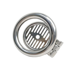 Jaula <span class=keywords><strong>de</strong></span> <span class=keywords><strong>Castidad</strong></span> Masculina SEXBAY <span class=keywords><strong>de</strong></span> Acero Inoxidable con Dispositivo <span class=keywords><strong>de</strong></span> Bloqueo, Cinturón <span class=keywords><strong>de</strong></span> <span class=keywords><strong>Castidad</strong></span> <span class=keywords><strong>Masculino</strong></span> Anti-Desprendimiento, Tres Tamaños Ajustables - Product Image 3