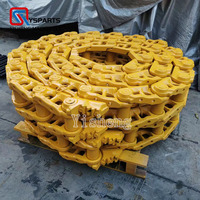Ensemble de maillons de chenille lubrifiés pour bulldozer D7H 6Y-1141, ensemble de chaîne de chenille, pièces de machines de construction