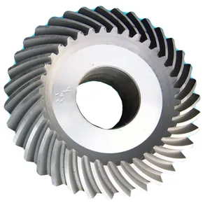 Aangepaste Grote Afmeting Size Bevel Spiraal Gear En Rondsel