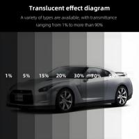 IRR 99 VLT 5 Voiture Fenêtre Solaire 3M Cristallin Nano Céramique Fenêtre Films Solaire Variable Transparence Film pour Voiture Fenêtre Teintes