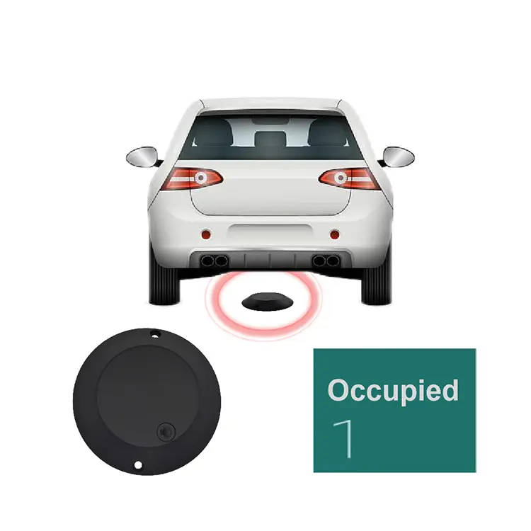 New Arrival NB-IoT LoRaWAN OEM Smart In-ground Vehicle Detection Car Guidance System Space Car Parking Sensor