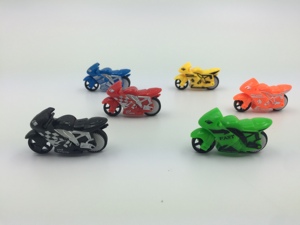 Nuovi Prodotti Lanciati: Piccola Moto Giocattolo a Inerzia Colorata con Simulazione di Drift in Uovo Sorpresa - Product Image 4